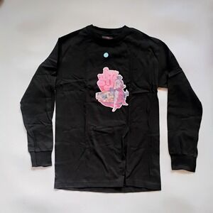Serial Killer Super Fly Black Tshirt Size S Vintage 1990's Long Sleeve  Skate